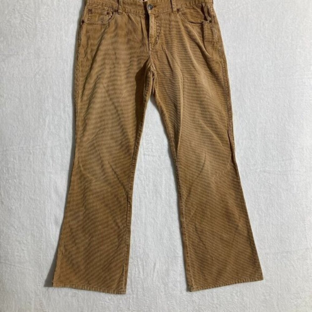Vtg‎ Hollister Pacific Merchants Womens Pants Size 11 Corduroy Flared Trousers